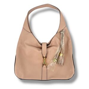 G.I.L.l. Classic Leather Hobo Verona Shoulder Bag in Blush Pink NWOT
